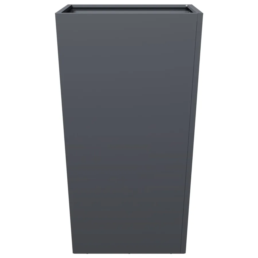 Jardinières 2 pcs anthracite 45x45x75 cm acier - 6