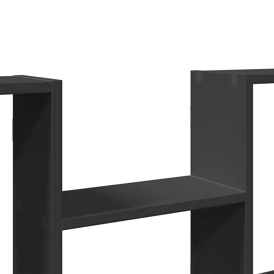 Étagère murale noir 99x15x60 cm bois d'ingénierie - 7