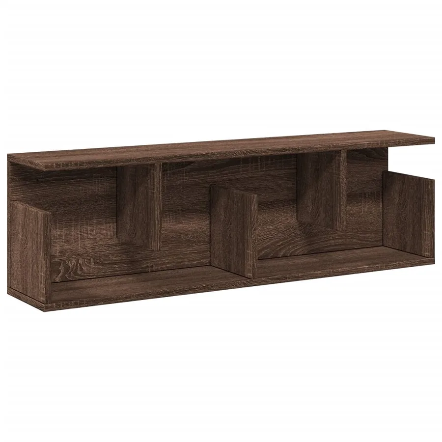 Armoire murale 100x20x30 cm chêne marron bois d'ingénierie - 2