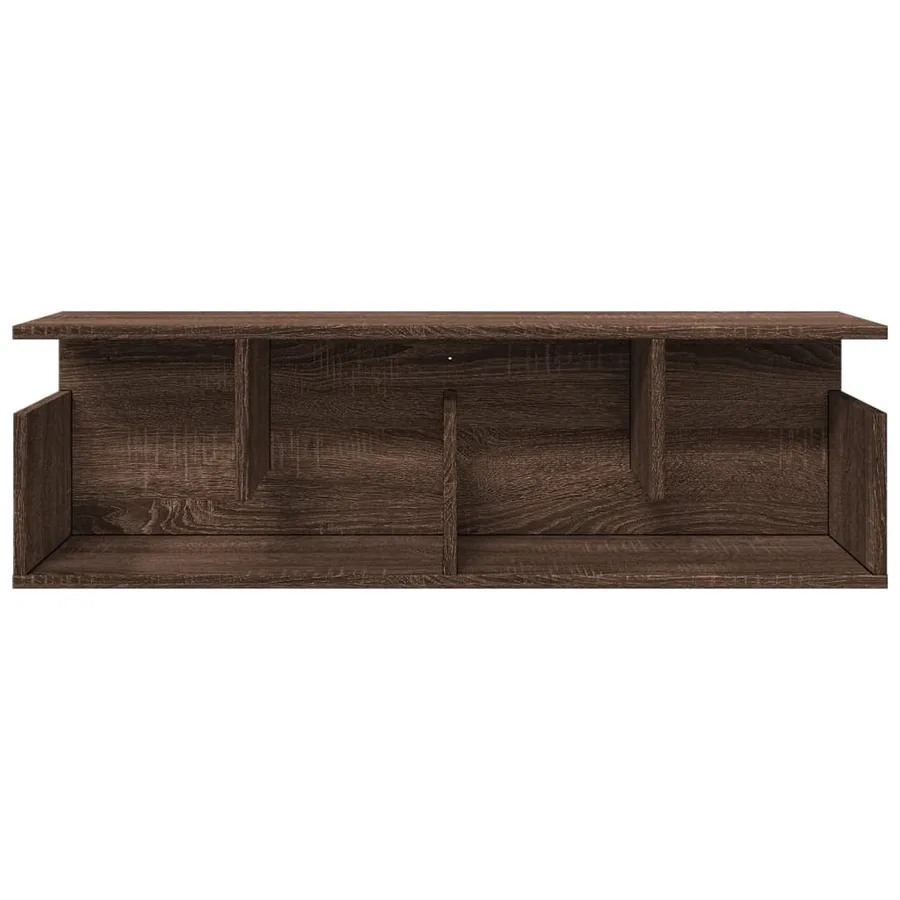 Armoire murale 100x20x30 cm chêne marron bois d'ingénierie - 4