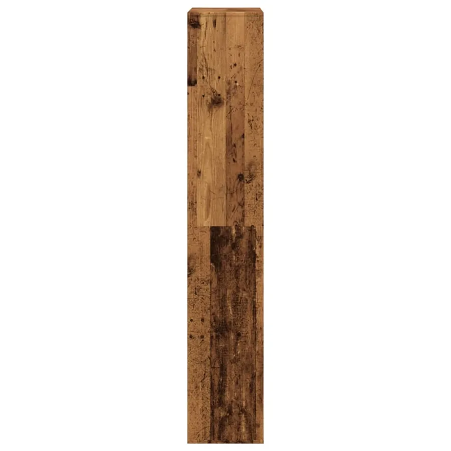 Bibliothèque vieux bois 100x33x187,5 cm bois d'ingénierie - 5
