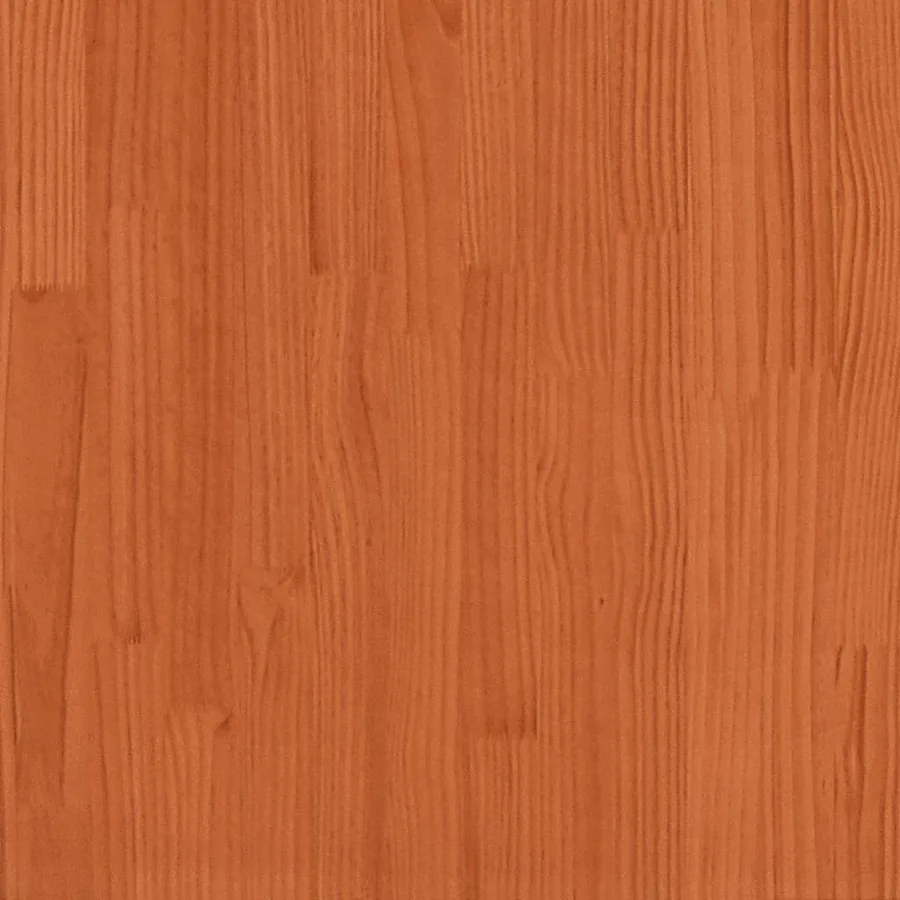 Cadre de lit avec tiroirs sans matelas cire marron 75x190 cm - 10