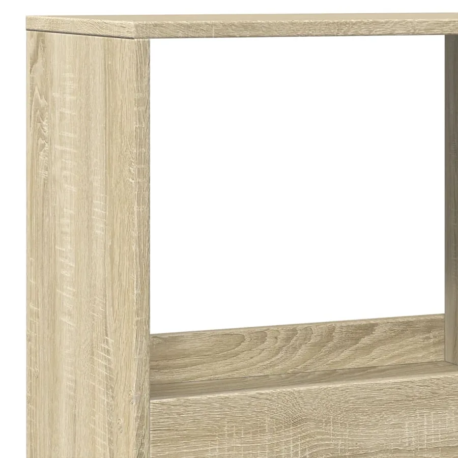 Cloison de séparation chêne sonoma 100x33x175cm bois ingénierie - 7