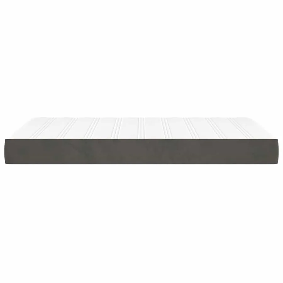 Matelas à ressorts ensachés 120 x 220 cm Gris foncé - 4