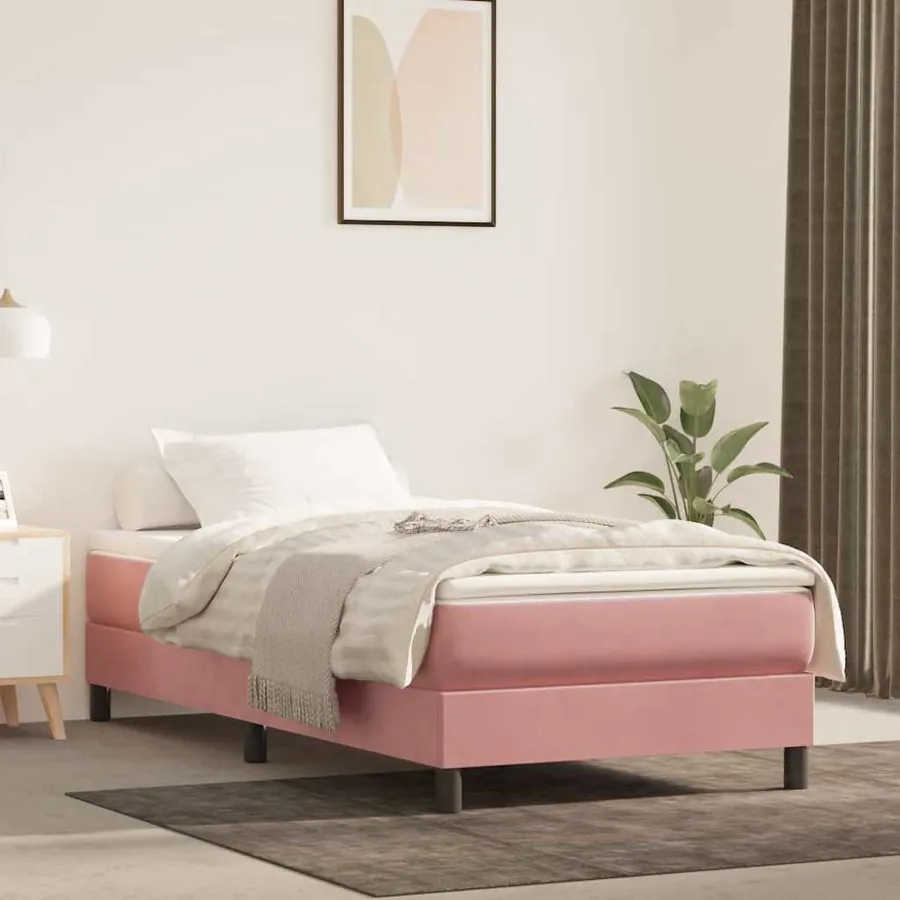 Matelas à ressorts ensachés 100 x 220 cm Rose