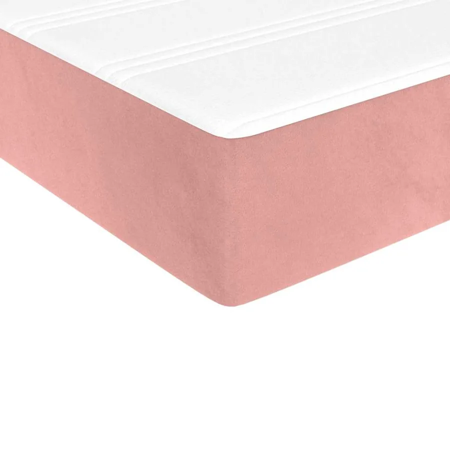 Matelas à ressorts ensachés 100 x 220 cm Rose - 5