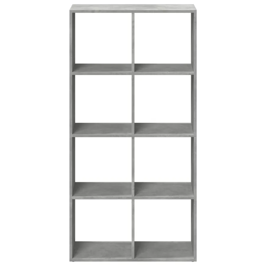 Étagère séparatrice de pièce gris béton 69,5x29x137,5 cm - 5