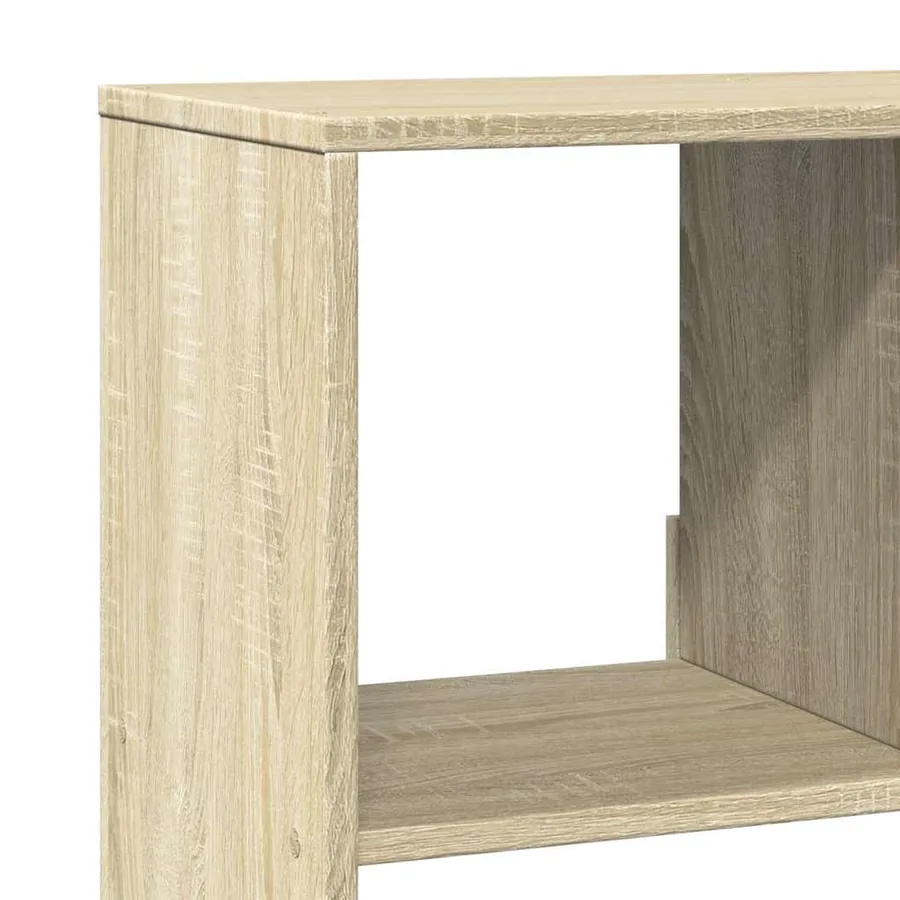 Bibliothèque chêne sonoma 100x33x156,5 cm bois d'ingénierie - 7