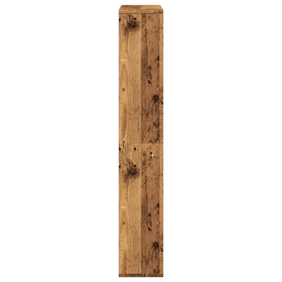 Bibliothèque vieux bois 72x20x120,5 cm bois d'ingénierie - 7