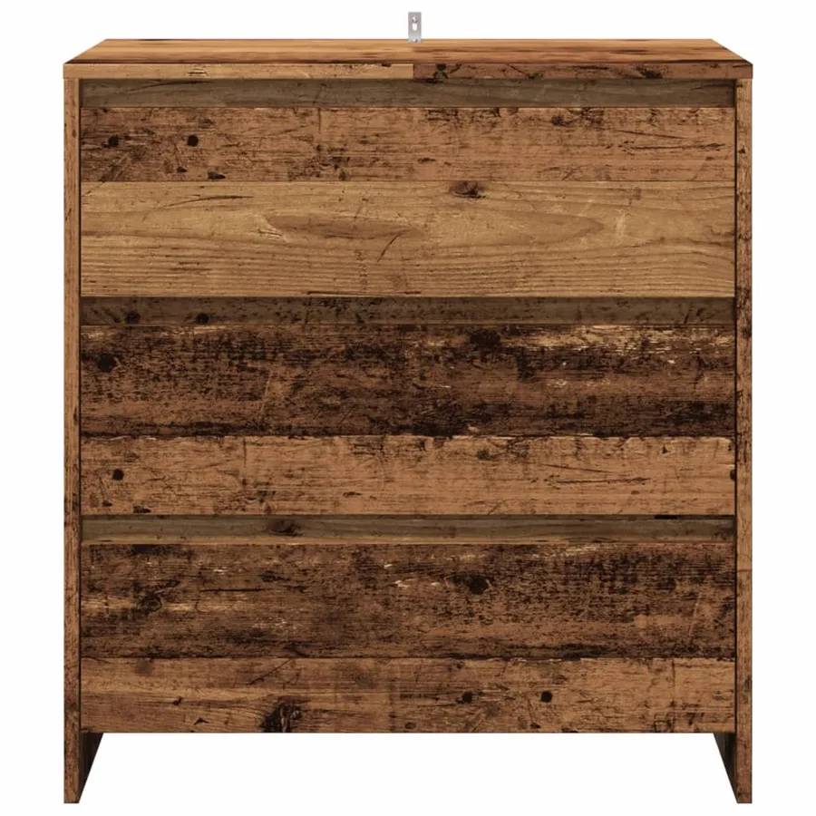 Buffet vieux bois 70x41x75 cm bois d'ingénierie - 4