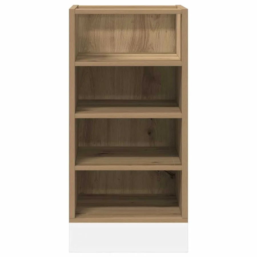 Meuble bas "Riga" Chêne artisanal 40 x 44,5 x 81,5 cm Bois d'ingénierie - 4