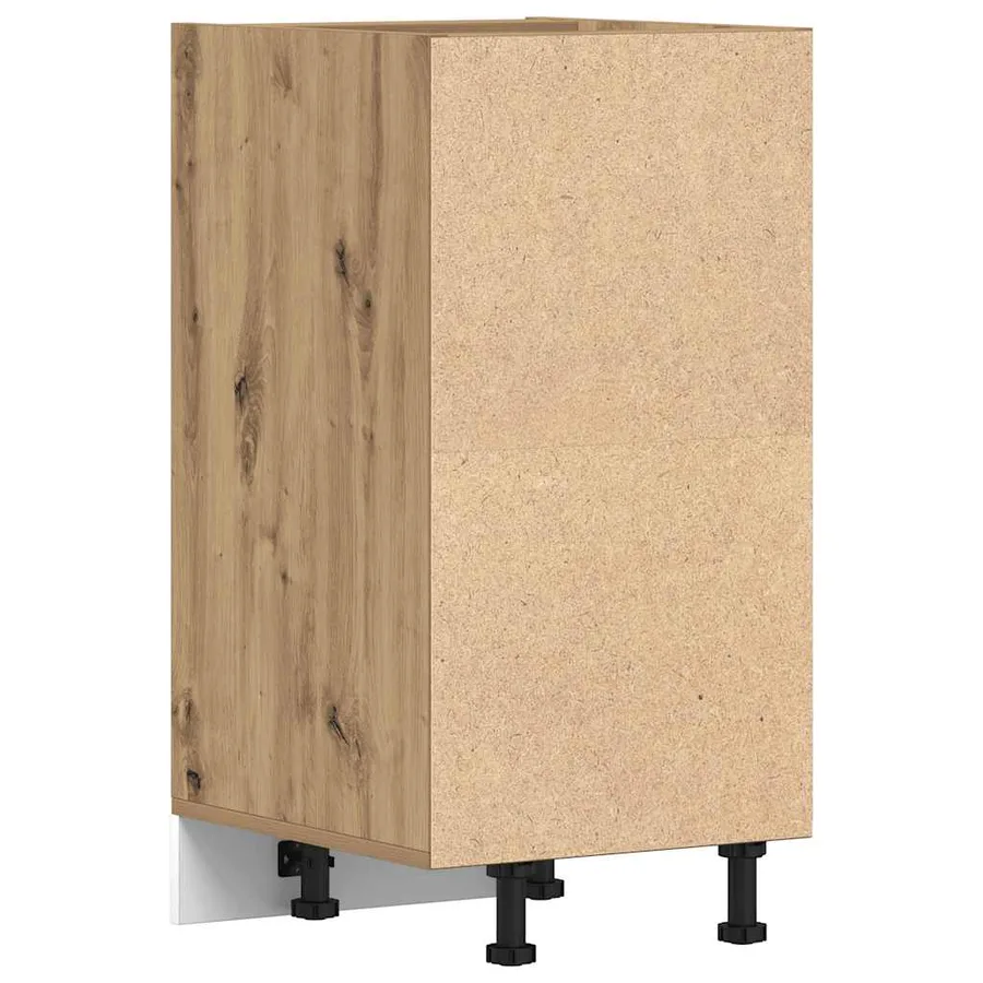 Meuble bas "Riga" Chêne artisanal 40 x 44,5 x 81,5 cm Bois d'ingénierie - 6