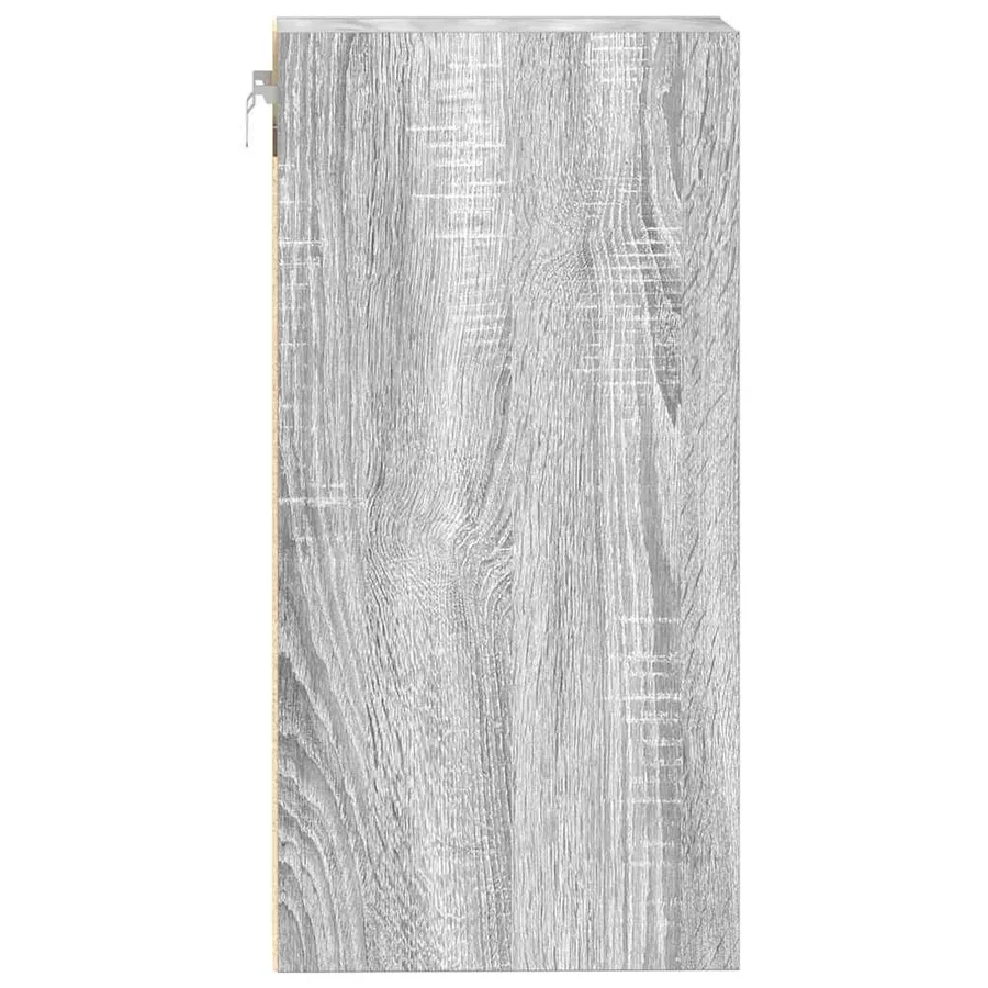 Armoire suspendue "Riga" Gris Sonoma 40 x 29,5 x 60 cm Bois d'ingénierie - 5