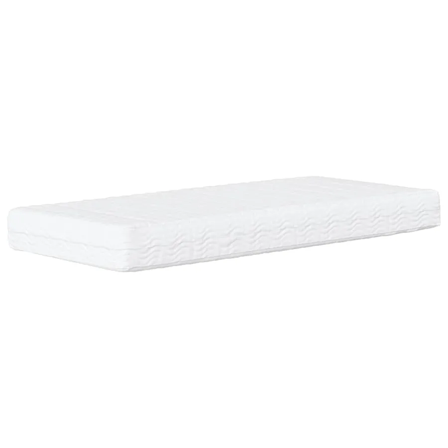 Matelas en mousse blanc 80x210 cm dureté H2 H3 - 3