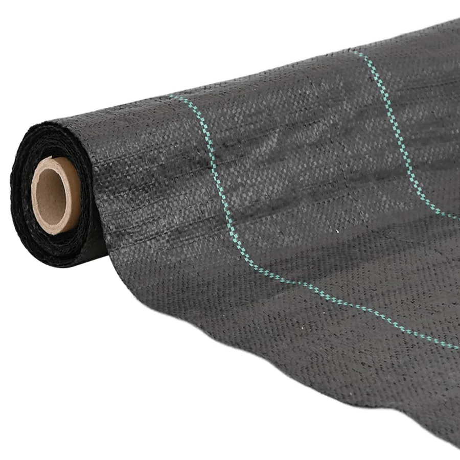 Membrane anti-mauvaises herbes noir 4x100 m PP - 2
