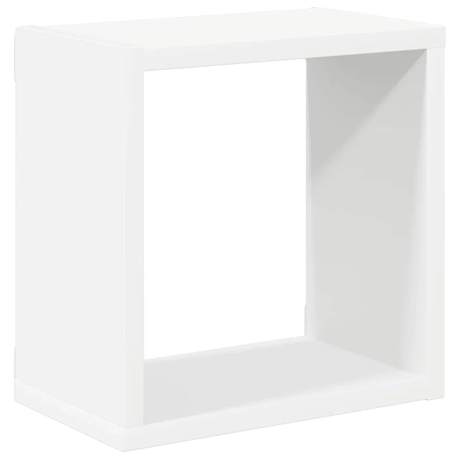 Étagères cube murales 4 pcs Blanc 26x15x26 cm - 5