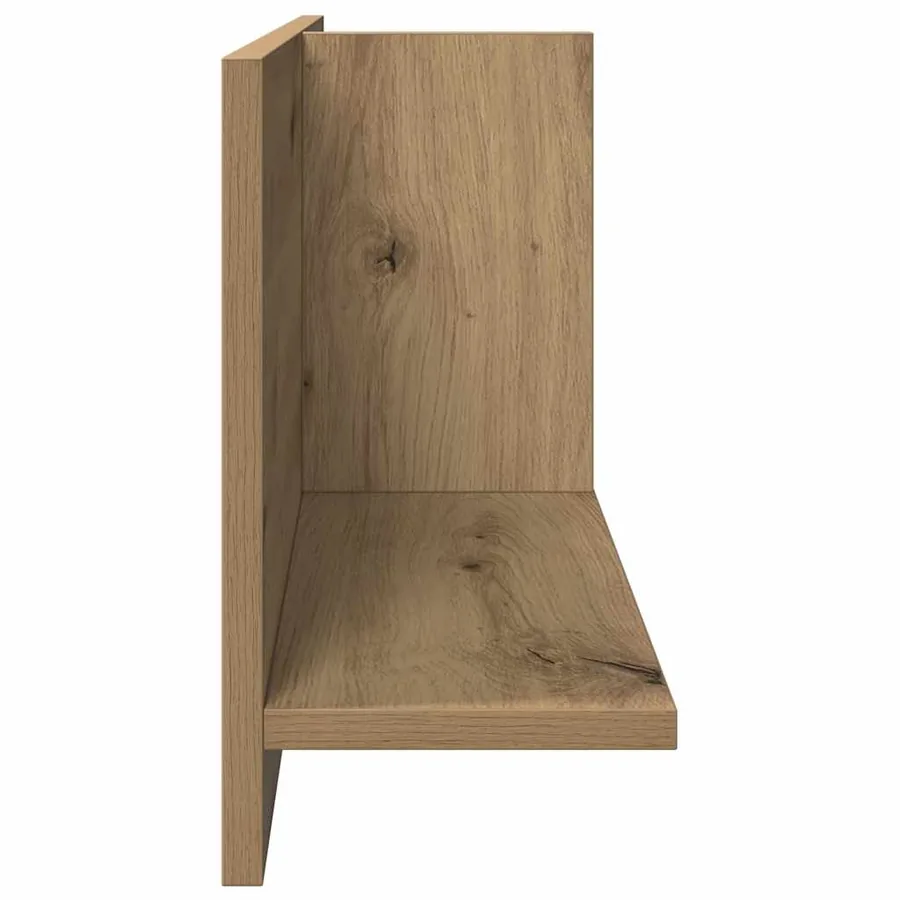 Armoire murale 70x16,5x30 cm chêne artisanal bois d'ingénierie - 5