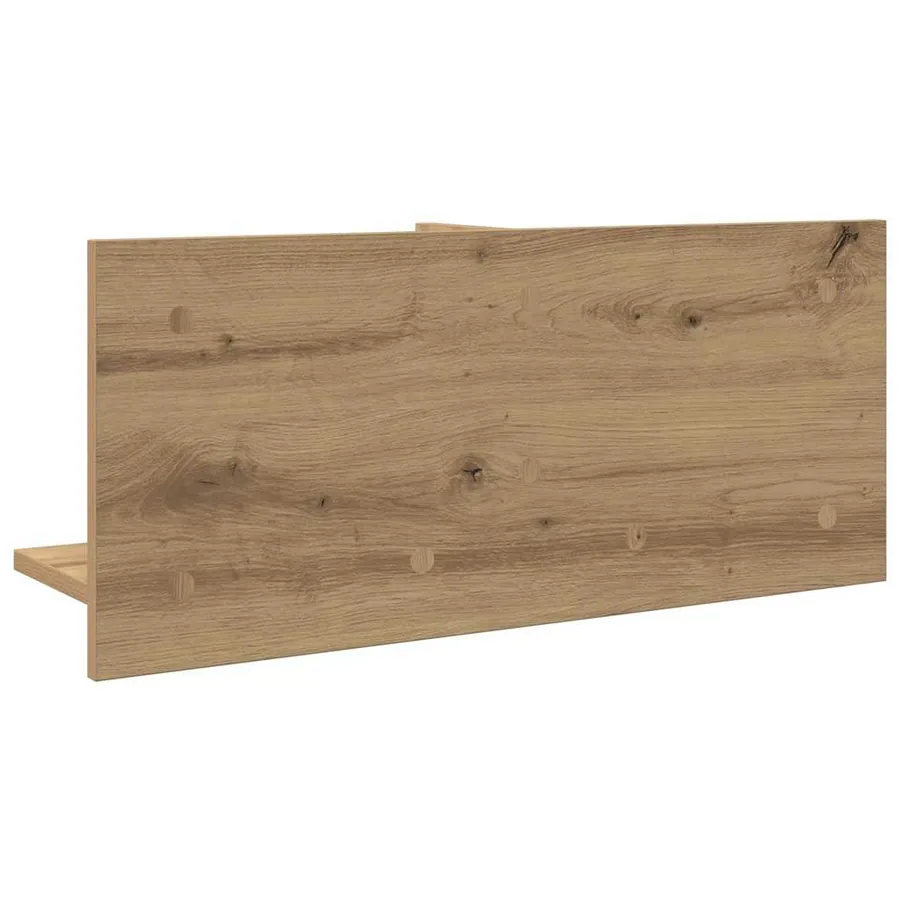 Armoire murale 70x16,5x30 cm chêne artisanal bois d'ingénierie - 6
