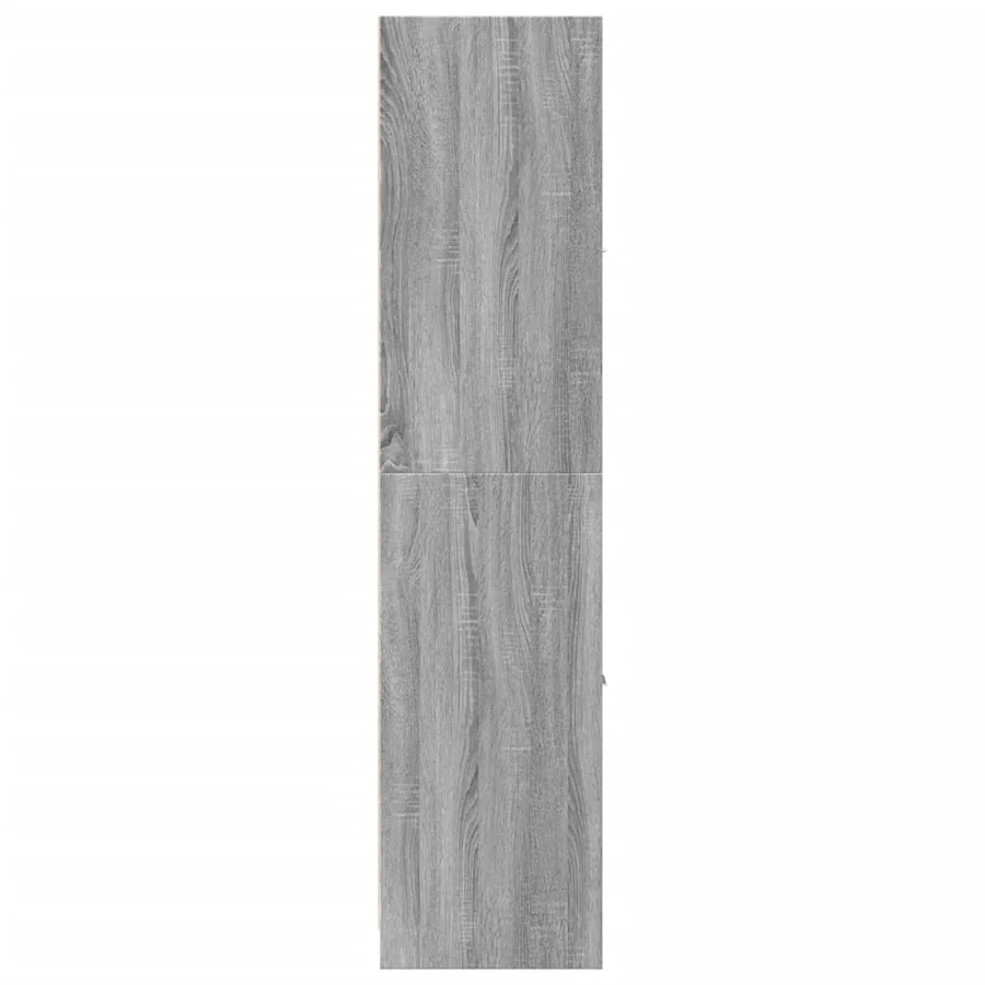 Armoire apothicaire sonoma gris 40x41x174,5cm bois d'ingénierie - 7