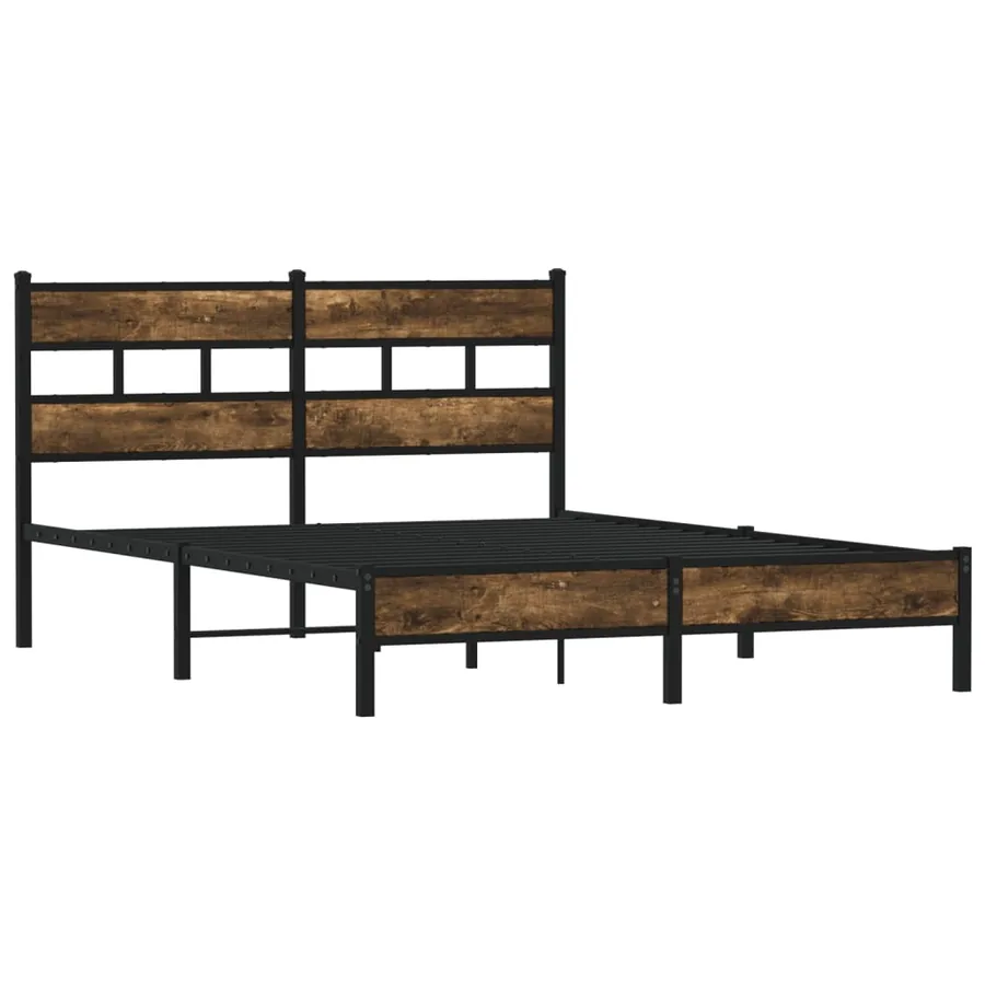Cadre de lit sans matelas avec tête de lit 140x200 cm - 3