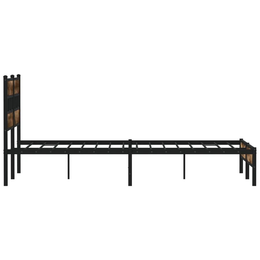 Cadre de lit sans matelas avec tête de lit 140x200 cm - 5