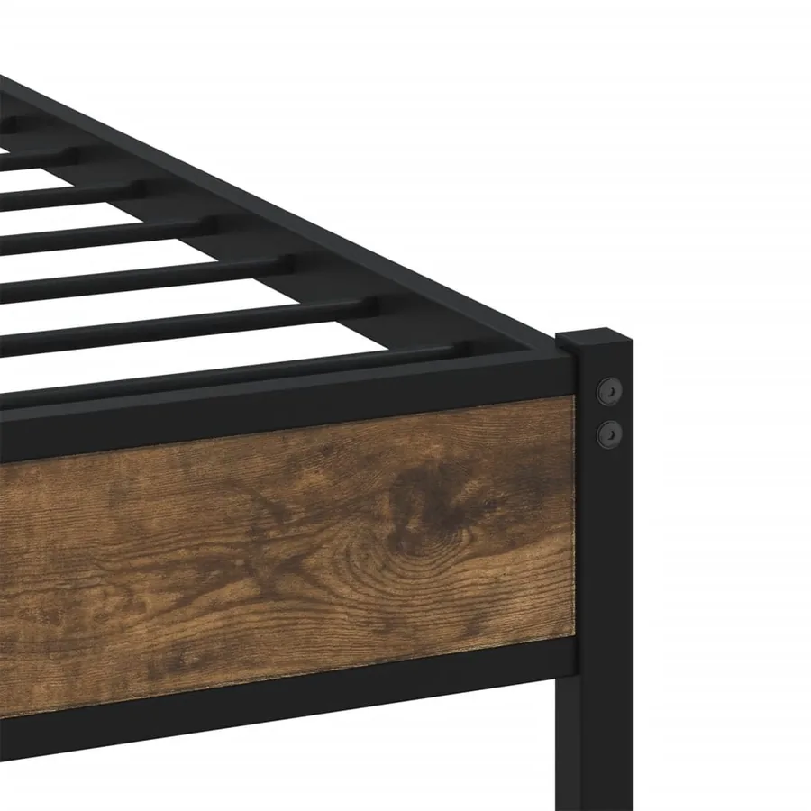 Cadre de lit sans matelas avec tête de lit 140x200 cm - 7