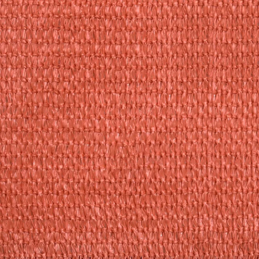 Voile d'ombrage 160 g/m² Terre cuite 3x6 m PEHD - 9