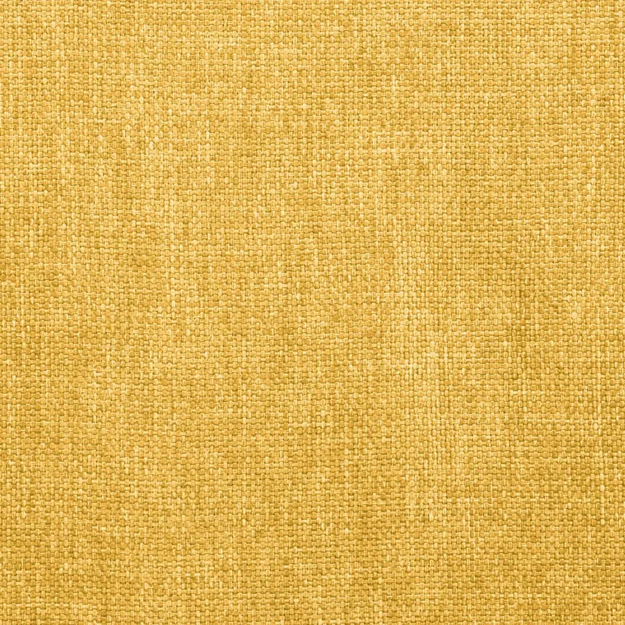 Chaises à manger lot de 4 jaune tissu - 6