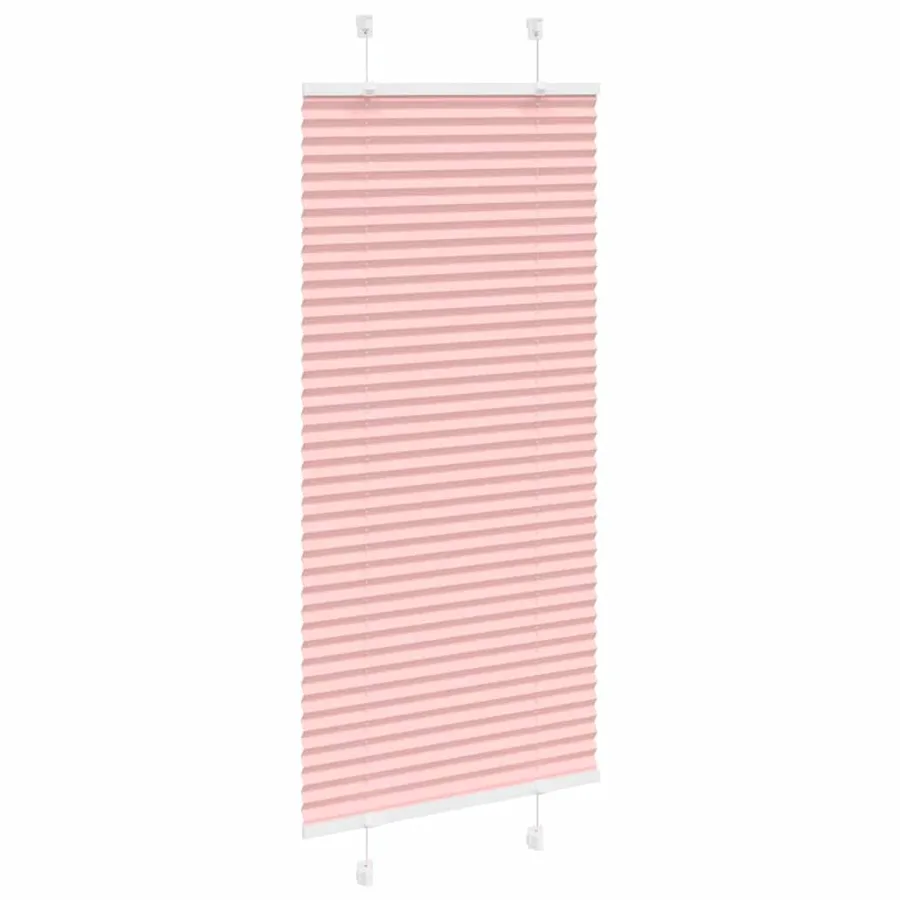 Store plissé rose 60x100 cm largeur du tissu 59,4 cm polyester - 3