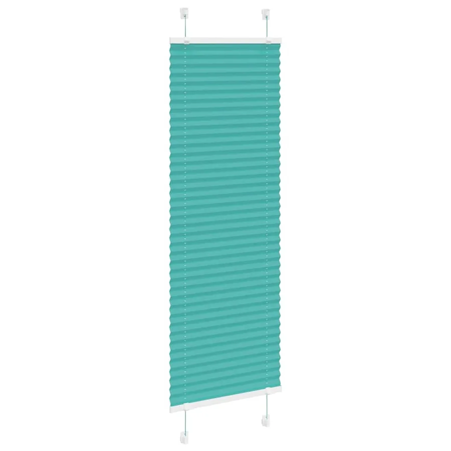 Store plissé vert pétrole 40x100 cm largeur du tissu 39,4 cm - 3