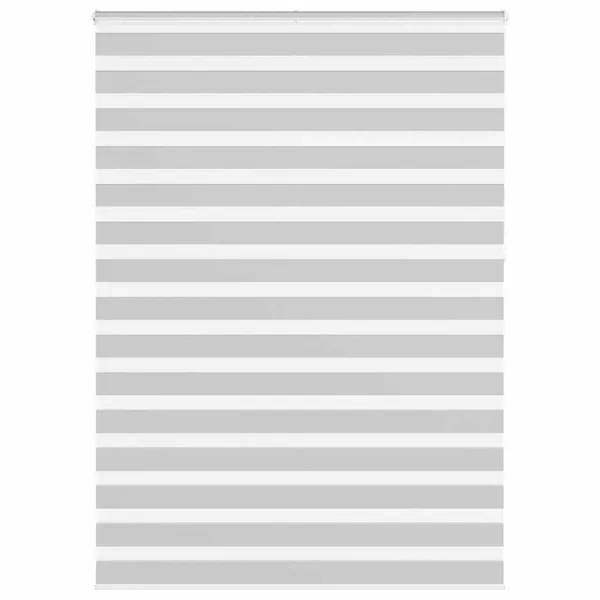 Store zèbre gris clair largeur du tissu 150,9 cm polyester