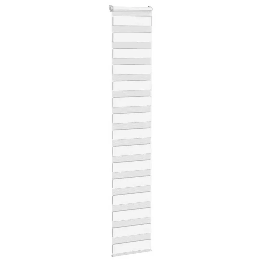 Store zèbre blanc 45x200cm largeur du tissu 40,9 cm polyester - 3