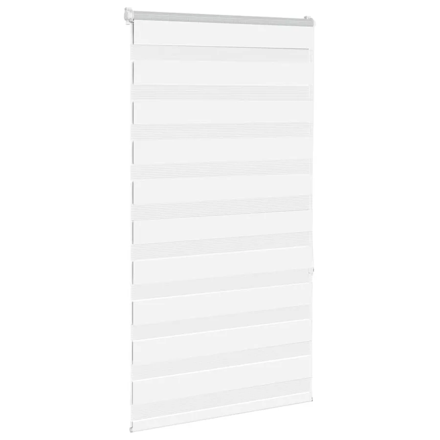 Store zèbre blanc 90x150 cm largeur du tissu 85,9 cm polyester - 3