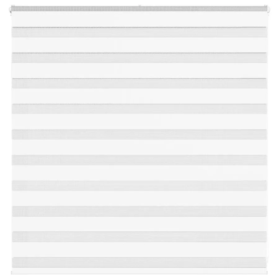 Store zèbre blanc 150x100 cm largeur du tissu 145,9cm polyester