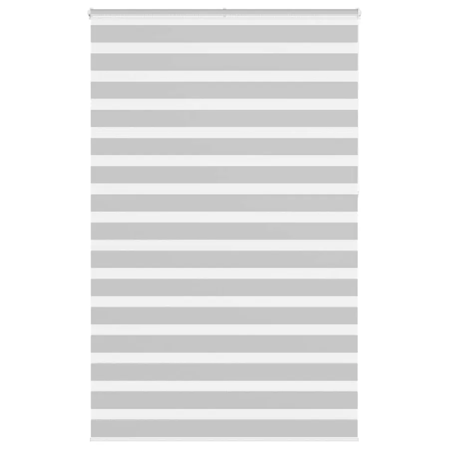 Store zèbre gris clair largeur du tissu 140,9 cm polyester