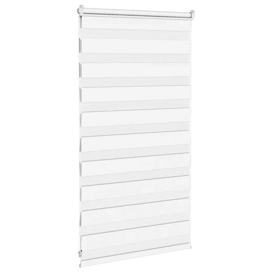 Store zèbre blanc 85x100 cm largeur du tissu 80,9 cm polyester - 4