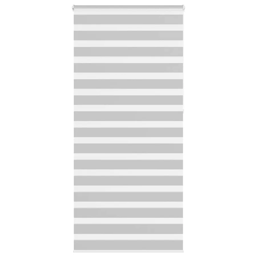 Store zèbre gris clair largeur du tissu 95,9 cm polyester