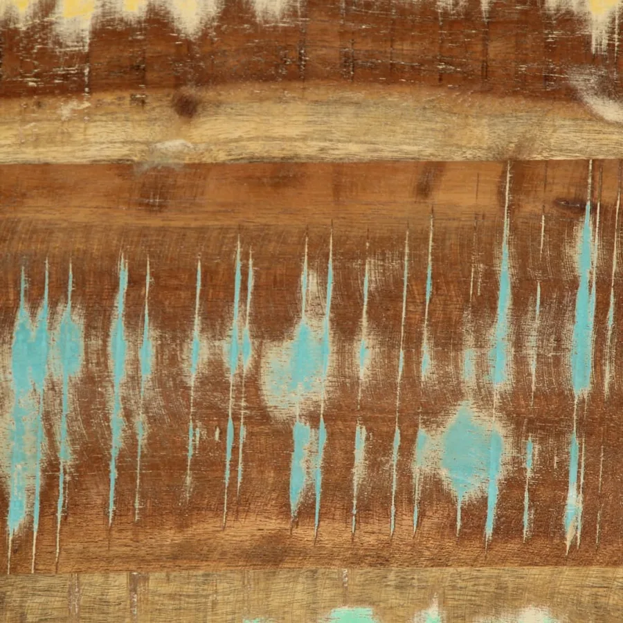 Table console 110x42x76 cm bois massif de récupération - 11