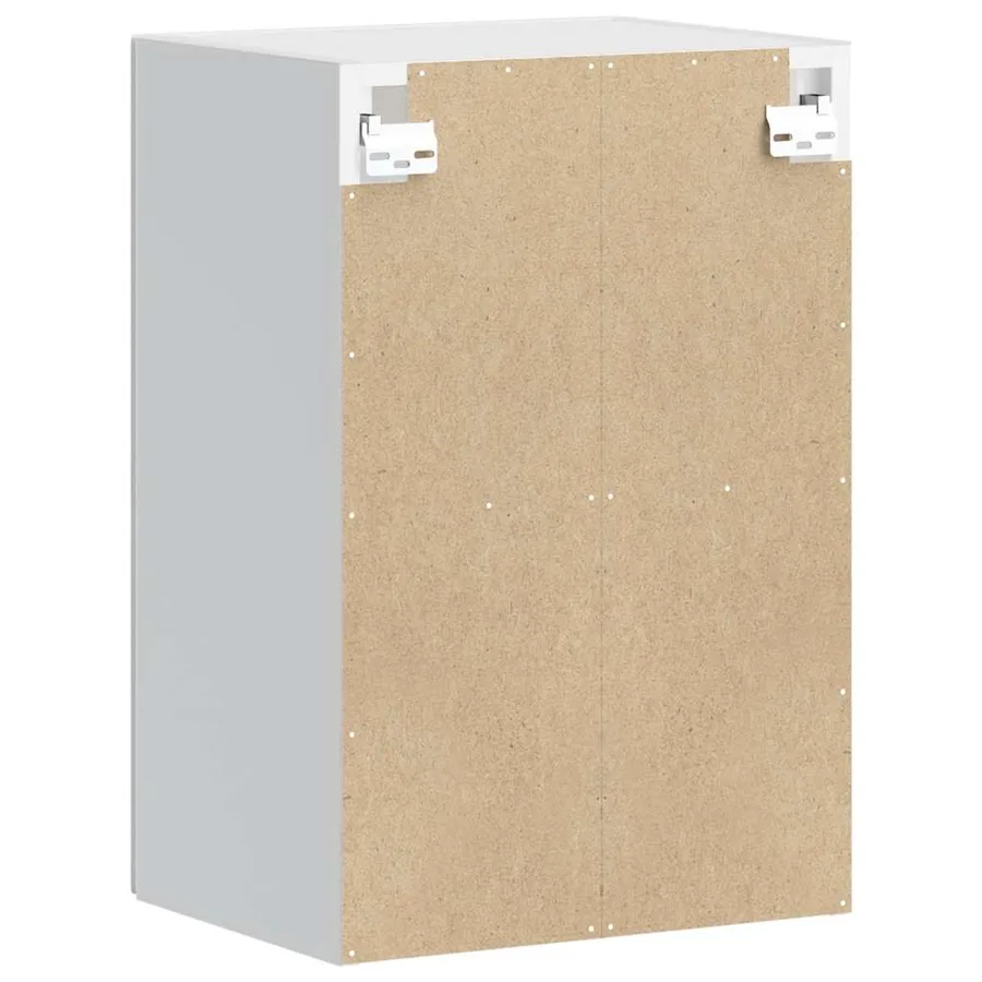 Armoire murale de cuisine avec porte en verre Porto blanc - 9