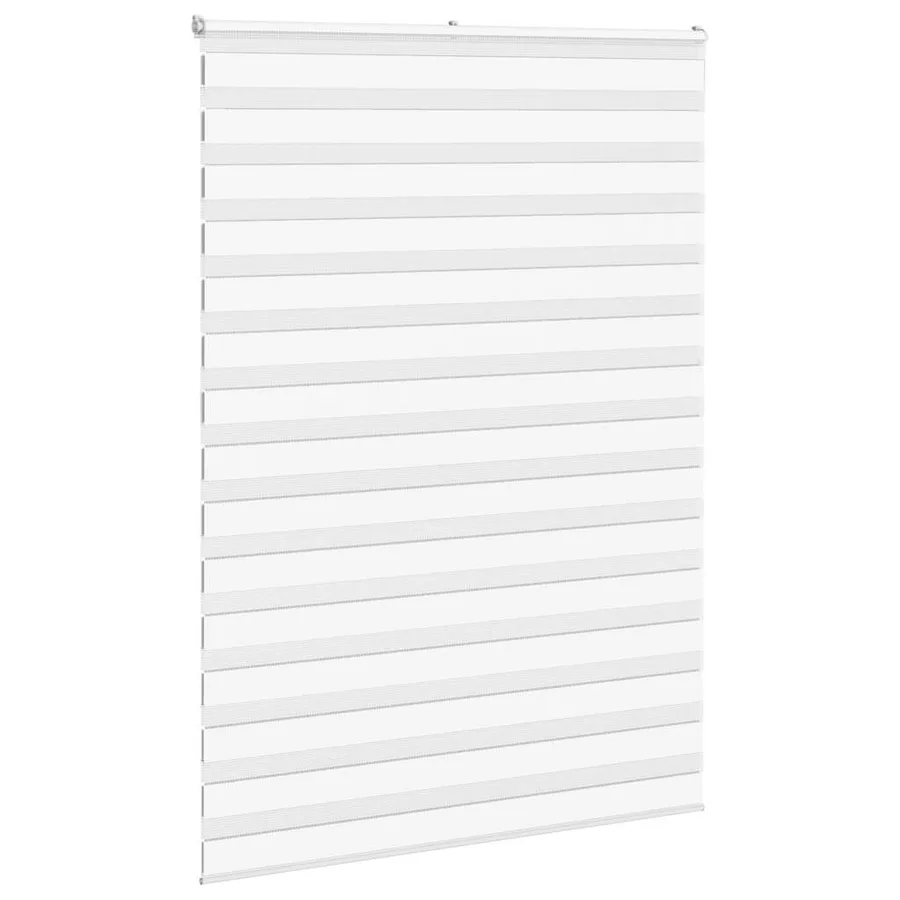 Store zèbre blanc 165x230 cm largeur du tissu 160,9cm polyester - 3