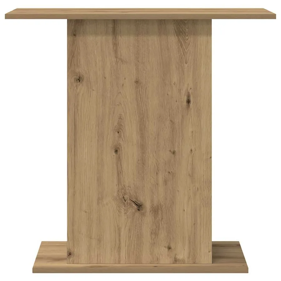 Support d'aquarium Chêne artisanal 36x75x72,5 cm Bois d'ingénierie - 4