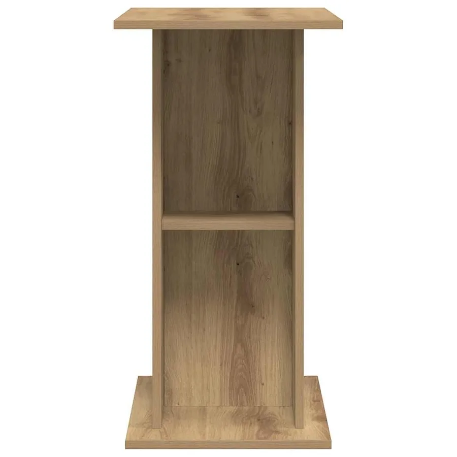 Support d'aquarium Chêne artisanal 36x75x72,5 cm Bois d'ingénierie - 5