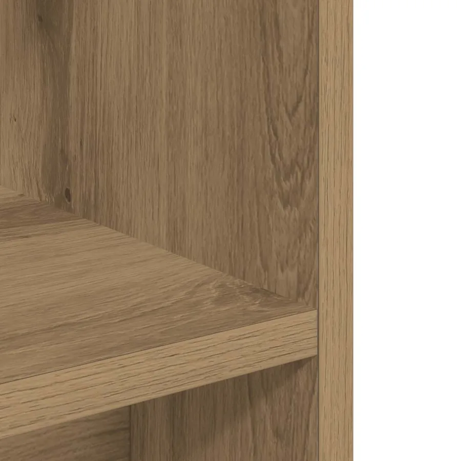 Support d'aquarium Chêne artisanal 36x75x72,5 cm Bois d'ingénierie - 7