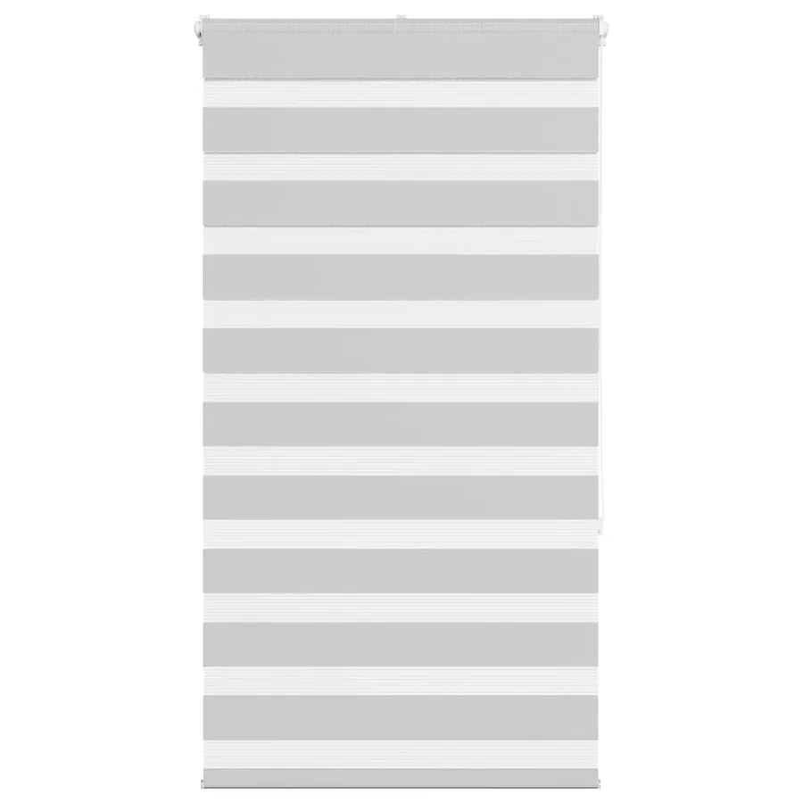 Store zèbre gris clair largeur du tissu 85,9 cm polyester
