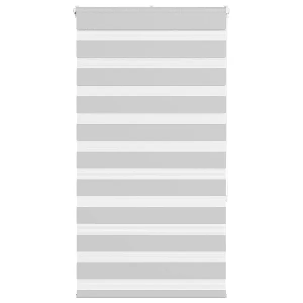 Store zèbre gris clair largeur du tissu 85,9 cm polyester