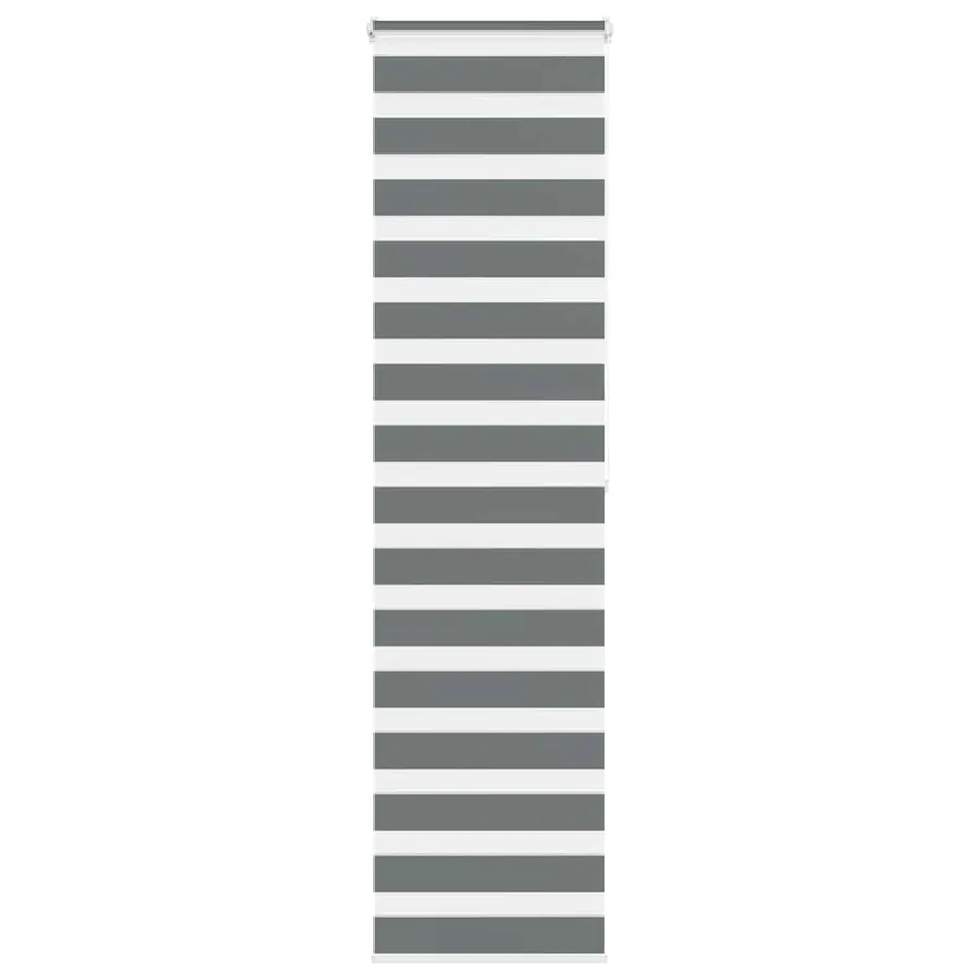 Store zèbre gris foncé largeur du tissu 60,9 cm polyester
