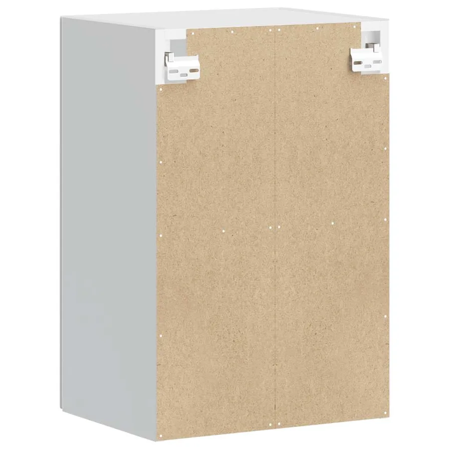 Armoire murale de cuisine avec porte en verre Porto gris béton - 9