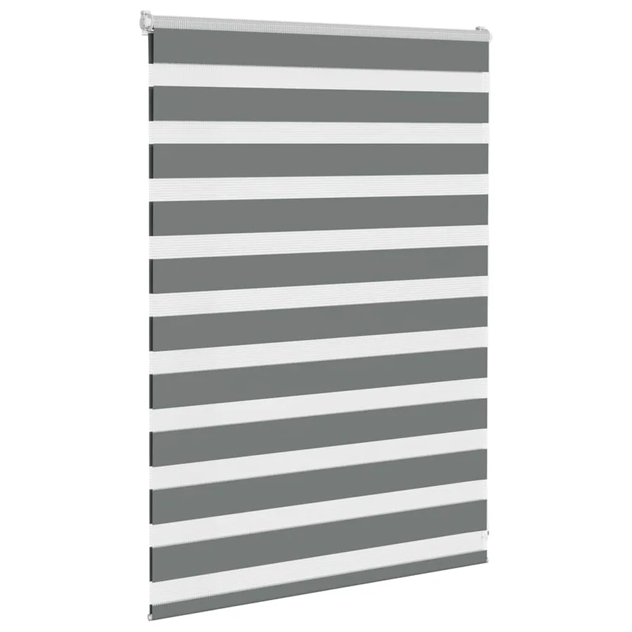 Store zèbre gris foncé largeur du tissu 100,9 cm polyester - 3