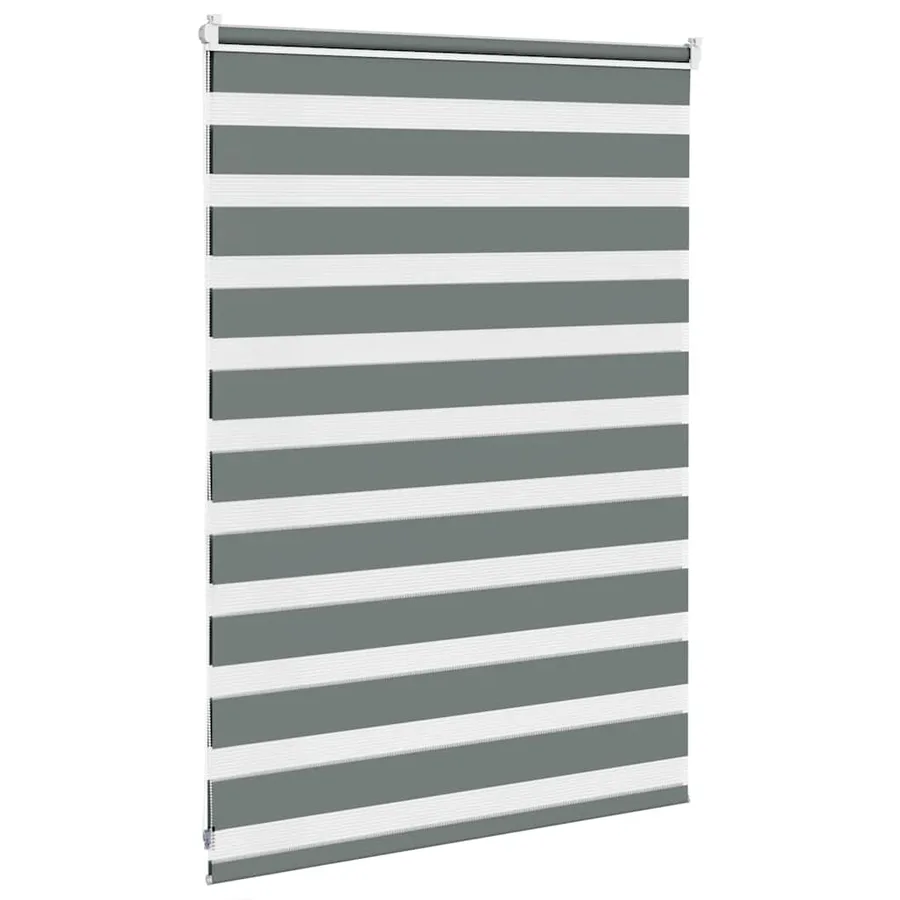 Store zèbre gris foncé largeur du tissu 100,9 cm polyester - 4