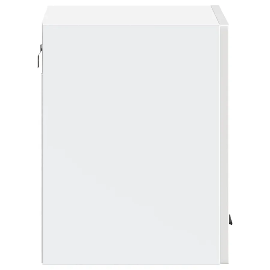 Armoire murale de cuisine Porto blanc brillant bois ingénierie - 6